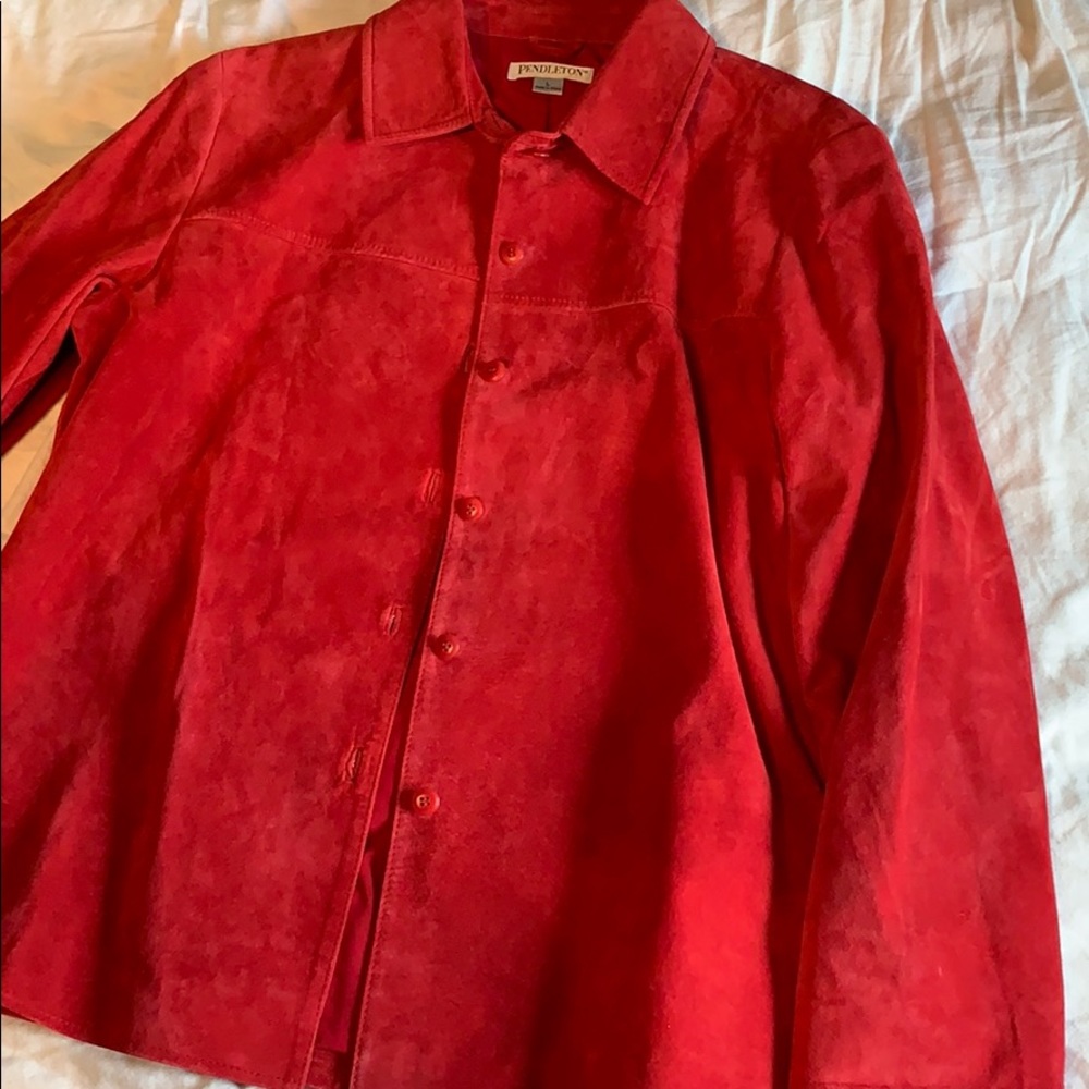 Red Pendleton Jacket - image 1